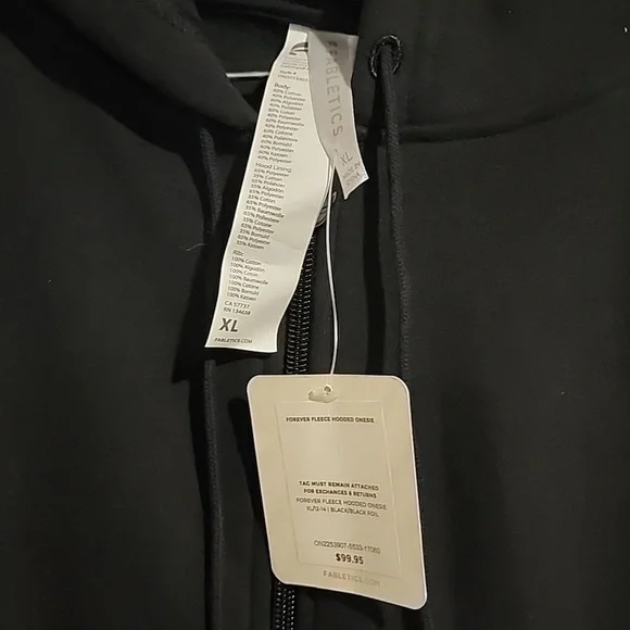 Fabletics Forever Fleece Hooded Onesie - Picture 4 of 5